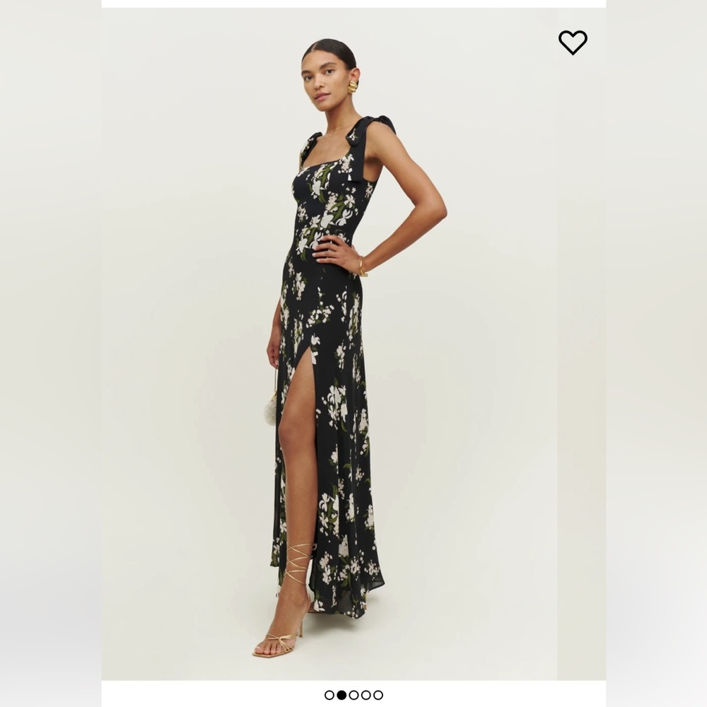 Reformation Westerly Dress in Orchids